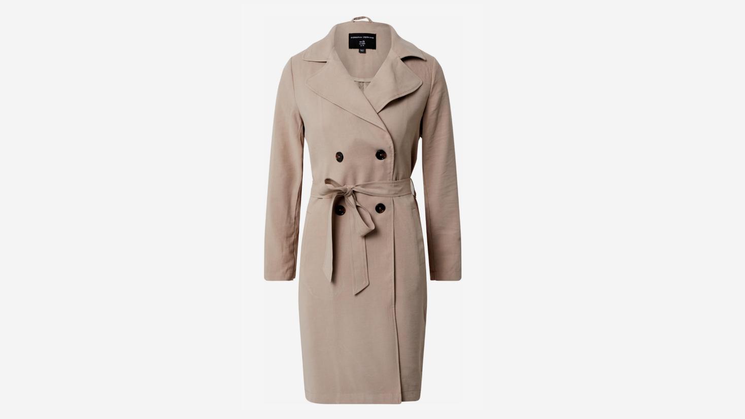 Vintage-Trend stylen: Curvy-Model Precious Lee zeigt, wie es geht! Mantel von Dorothy Perkins.