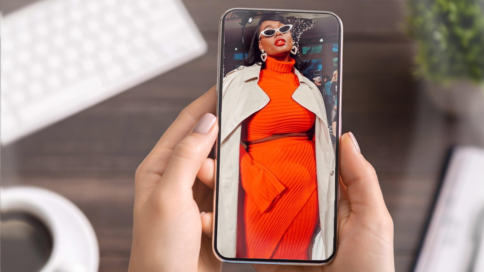 Vintage-Trend stylen: Curvy-Model Precious Lee zeigt, wie es geht! Precious Lee im glamourösen Vintage-Outfit.