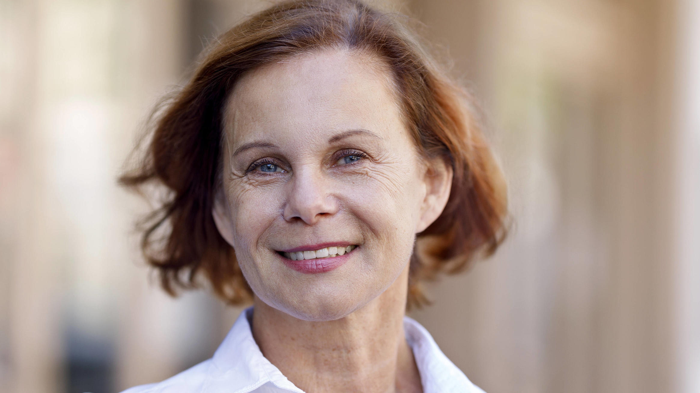 Ex-„Unter Uns“-Star Petra Blossey hat sich völlig verändert Petra Blossey vom Stück Suite Grand Royal im Rahmen der Pressekonferenz zur Präsentation des Programms Sommer 2020 in der Volksbühne am Rudolfplatz. Köln, 28.05.2020 *** Petra Blossey from the play Suite Grand Royal at the press conference for the p