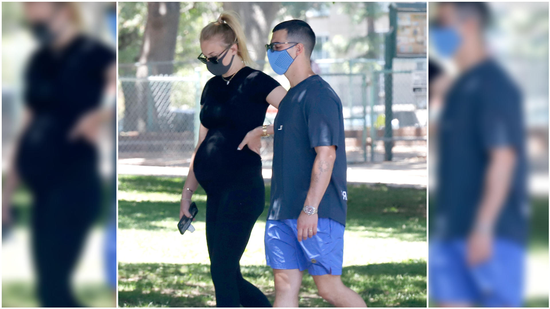 „Game of Thrones“-Star Sophie Turner zeigt ihre riesige Babykugel Sophier Turner und Joe Jonas: Ist das ihr letzte Spaziergang zu zweit?