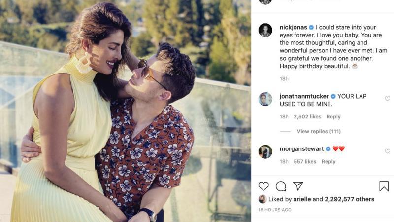 Nick Jonas schwärmt von Priyanka Chopra Nick Jonas schwärmt von Priyanka Chopra