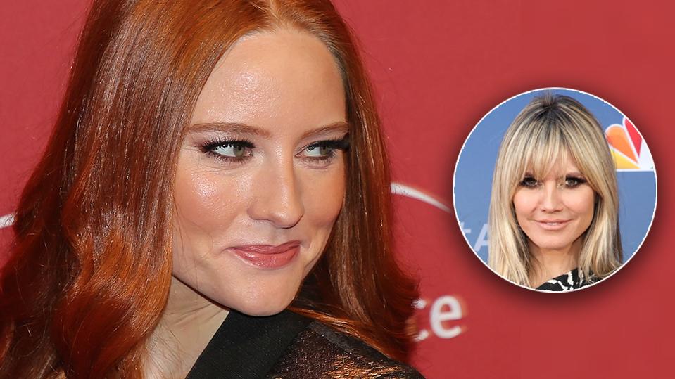 Barbara Meier teilt erstes Selfie nach der Geburt - und bedankt sich bei Heidi Klum Barbara Meier hat Heidi Klum zu danken.