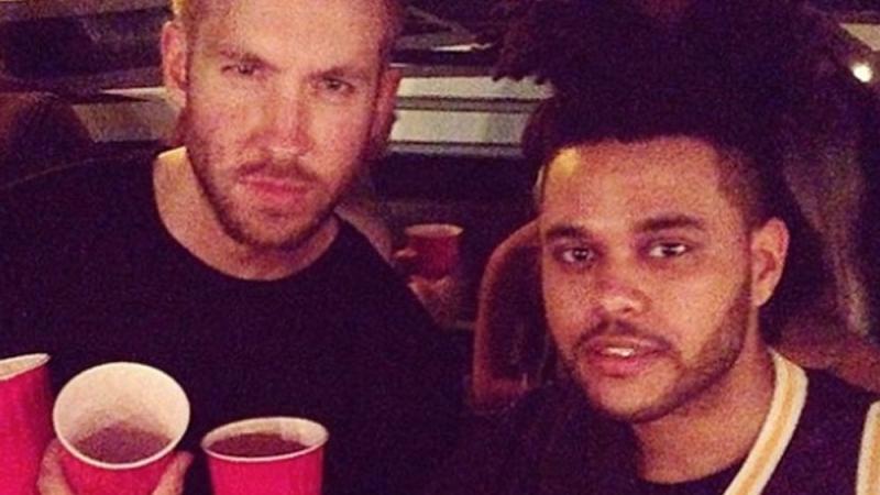 The Weeknd und Calvin Harris kündigen Kollaboration an The Weeknd und Calvin Harris kündigen Kollaboration an