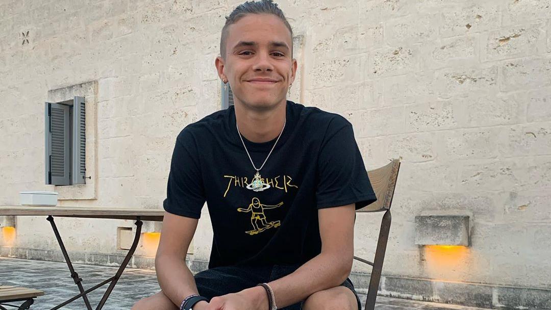 Romeo Beckham teilt süßes Throwback-Foto Romeo Beckham wirft einen Blick in die Vergangenheit.