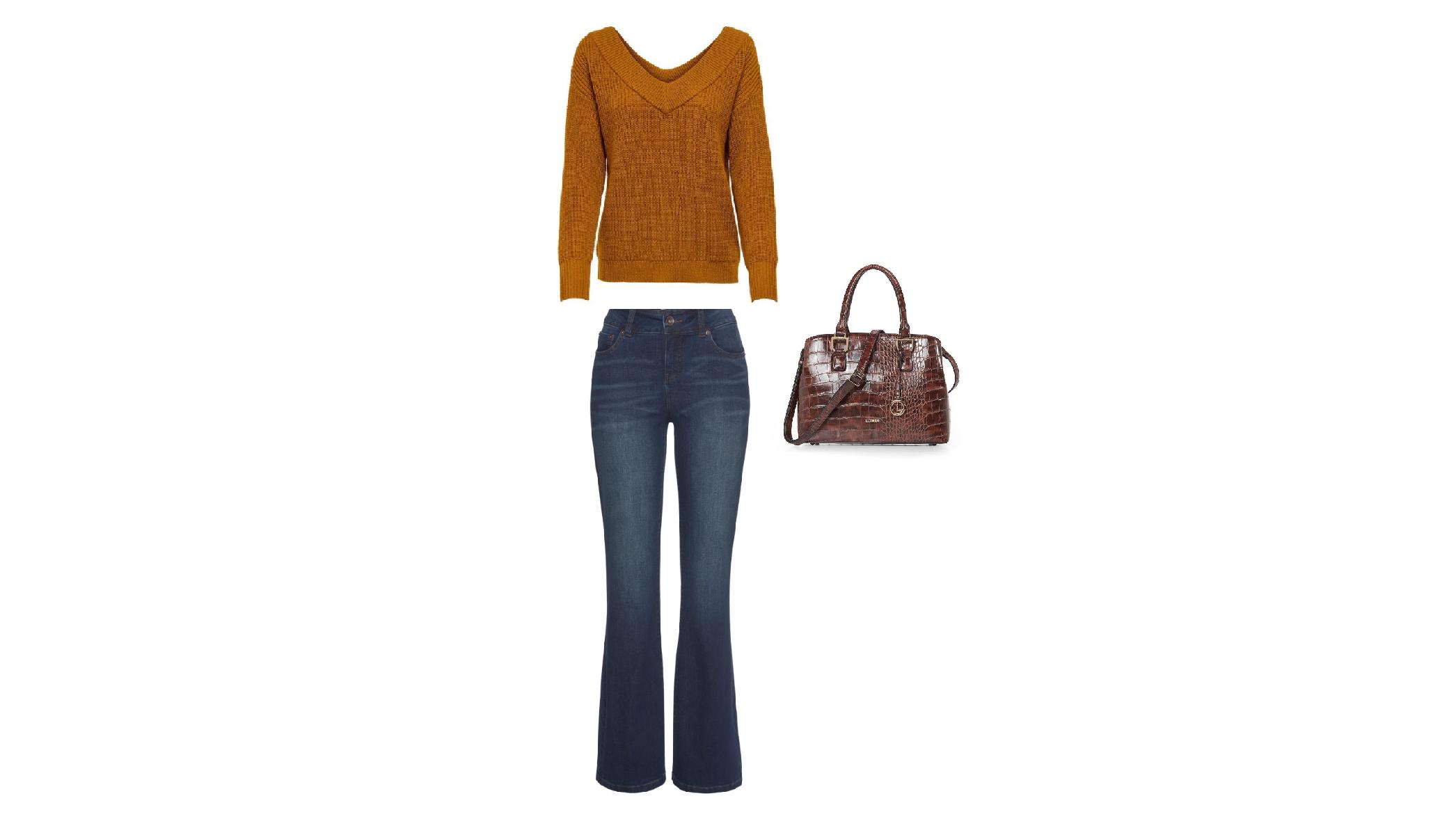 Experten zeigen: Diese Farben tragen Fashionistas im Herbst Herbstoutfit rund um den Strickpulli von Only.