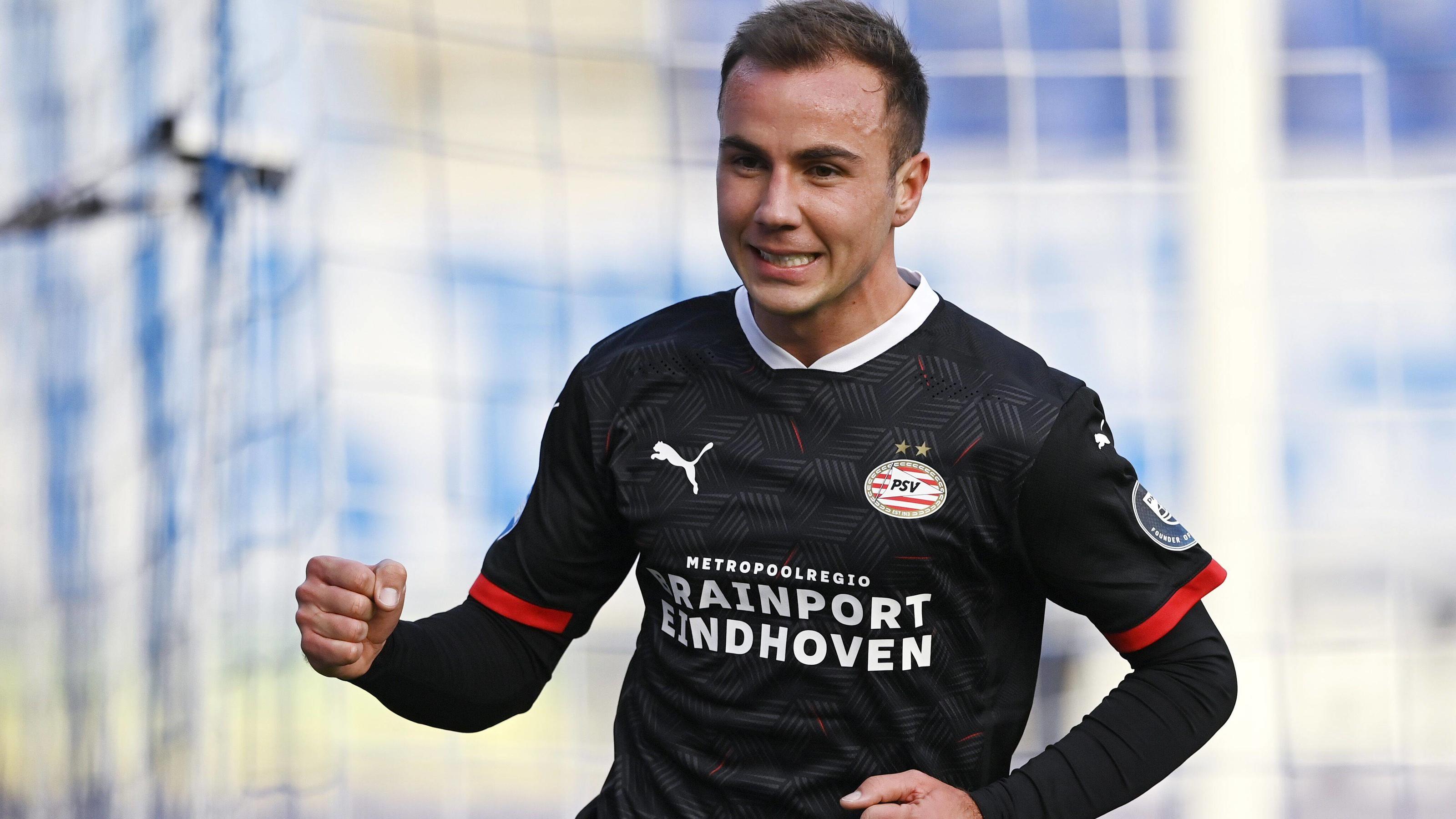 Mario Götze braucht für sein erstes Tor nicht einmal zehn Minuten Mario Götze erzielt sein erstes Tor für die PSV Eindhoven-