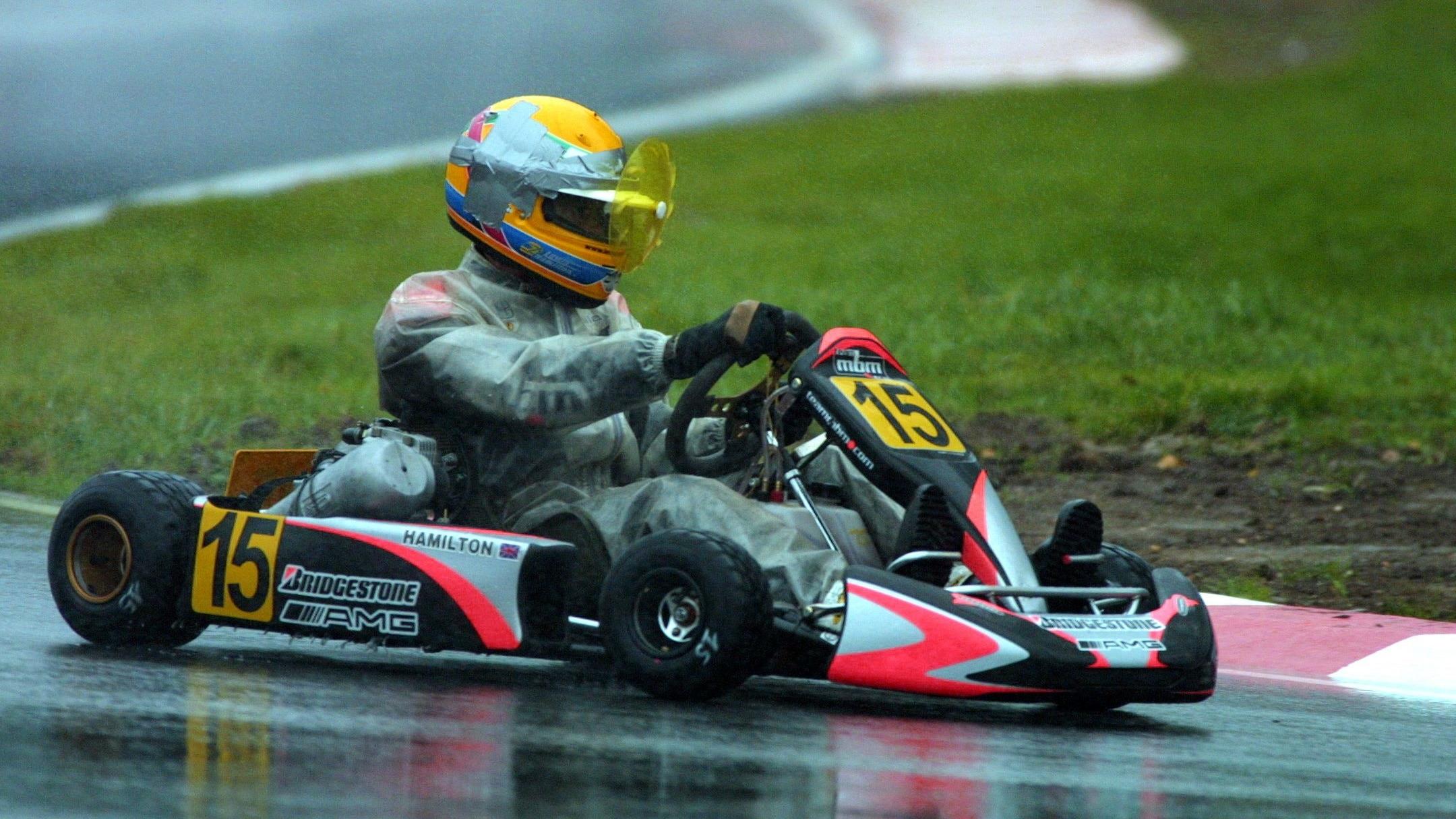 Lewis Hamilton: So begann seine Weltkarriere Lewis Hamilton auf der Kartbahn in Kerpen.