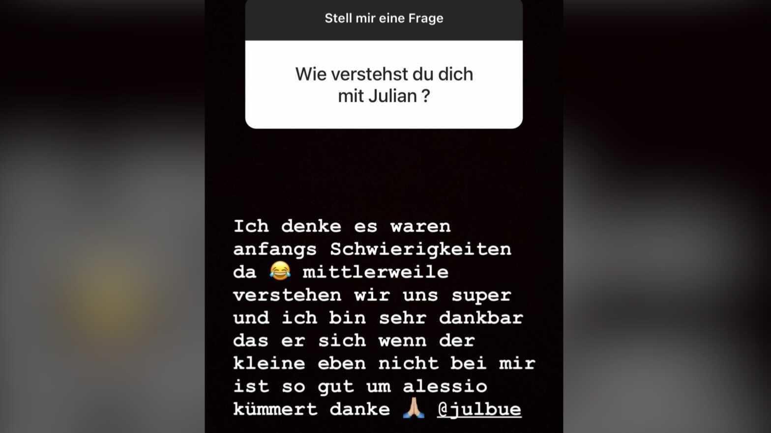 Hauptsache Alessio geht's gut! Pietro Lombardi bedankt sich bei Sarahs Verlobtem Julian Auf Instagram beantwortet Pietro immer wieder Fanfragen ganz offen und ehrlich.