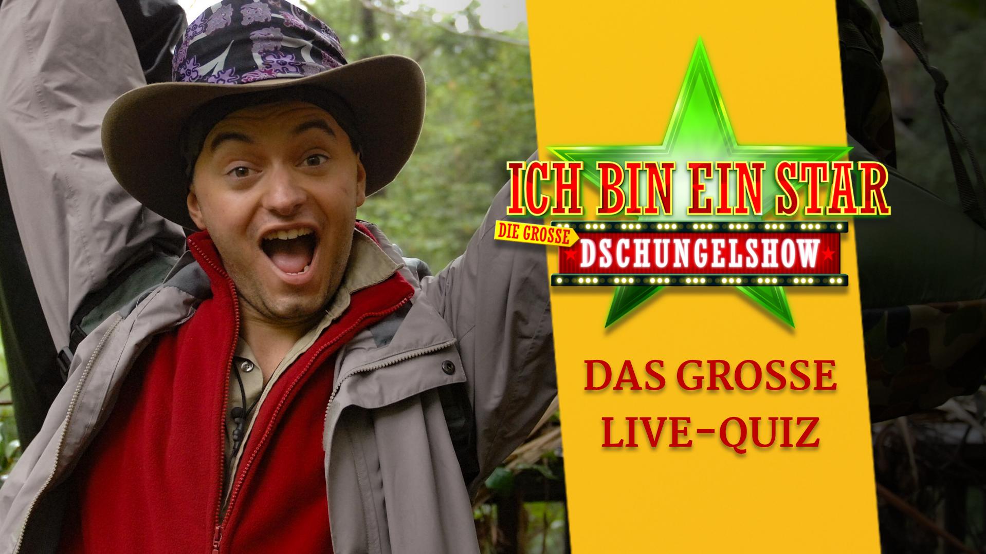 Vor dem Start der Dschungelshow: Diese Promis unterstützen die Kandidaten Live-Quiz zur Dschungelshow mit Julian F.M. Stoeckel bei RTL.de