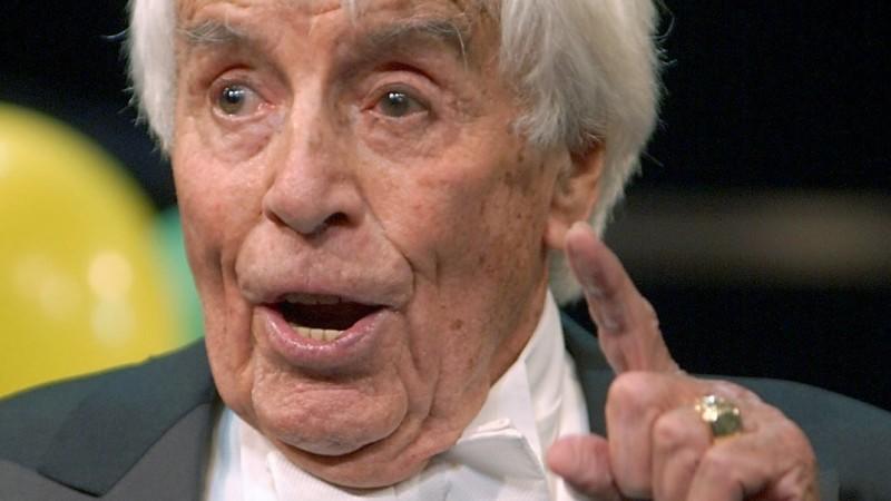 Jopie Heesters: "Ich schaffe die 108!" Erstes Lebenszeichen von Jopie Heesters.