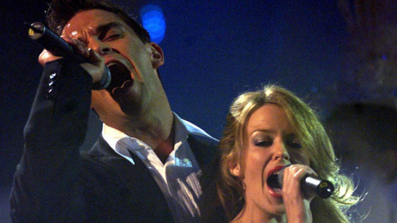 Robbie Williams kündigt neues Duett mit Kylie Minogue an Robbie Williams kündigt neues Duett mit Kylie Minogue an