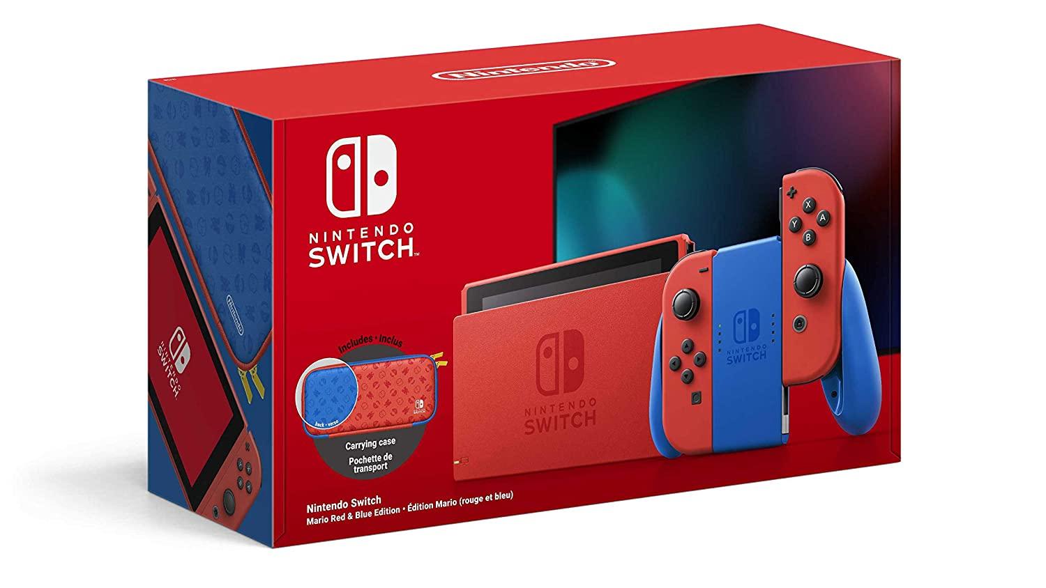 Nintendo Switch: Neue Jubiläums-Konsole macht etwas komplett anders Nintendo Switch Mario Red & Blue Edition