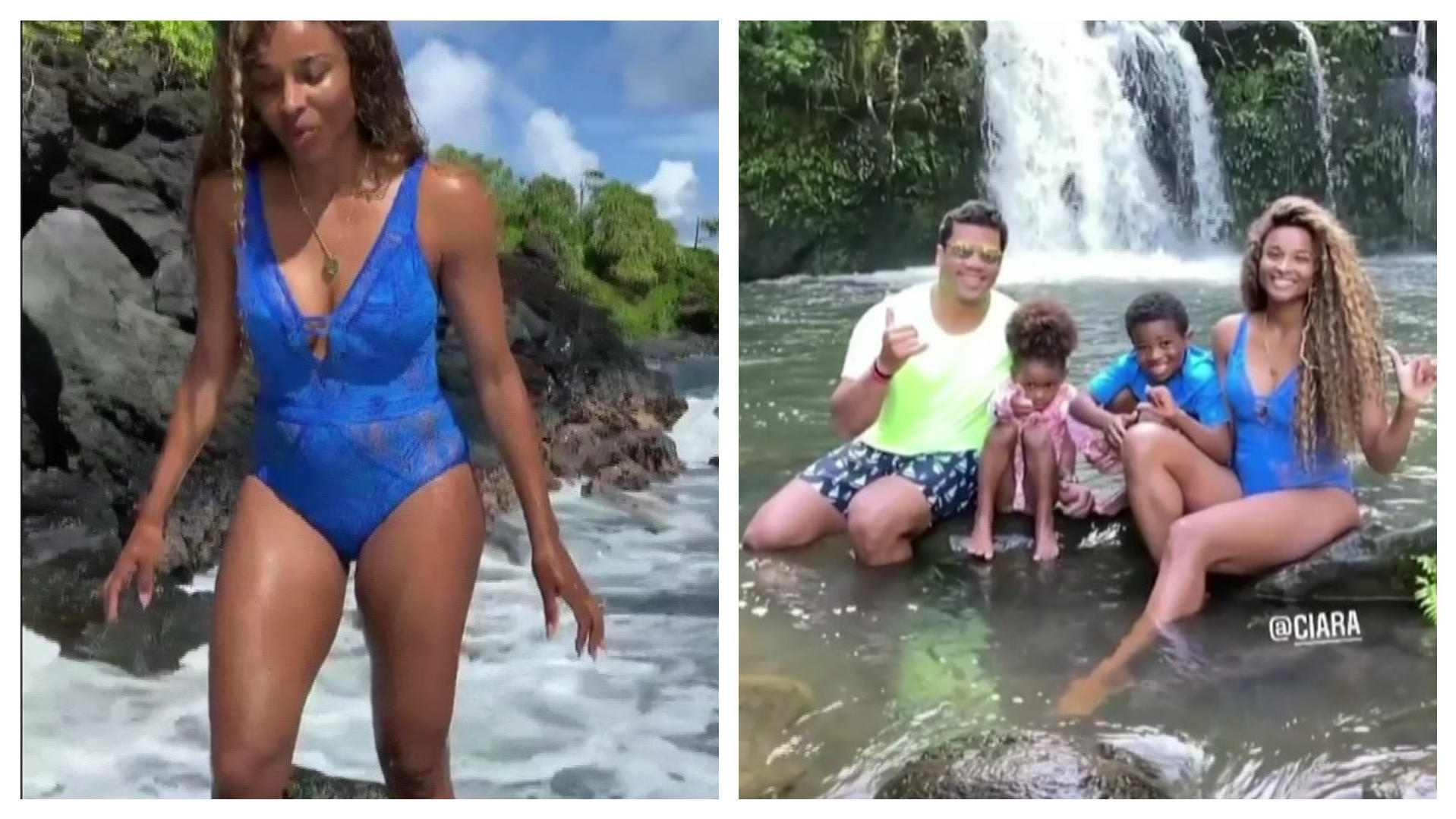 US-Sängerin Ciara zeigt Fans ihren After-Baby-Body After-Baby-Body: US-Sängerin Ciara zeigt sich pudelwohl im Badeanzug.