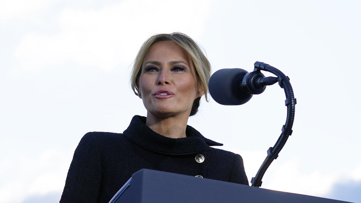 Melania Trump hat einen neuen Twitter-Account Melanias letzter öffentlicher Auftritt liegt schon ein wenig zurück. Es war am 20. Januar 2021 - zur Amtseinführung von Joe Biden.