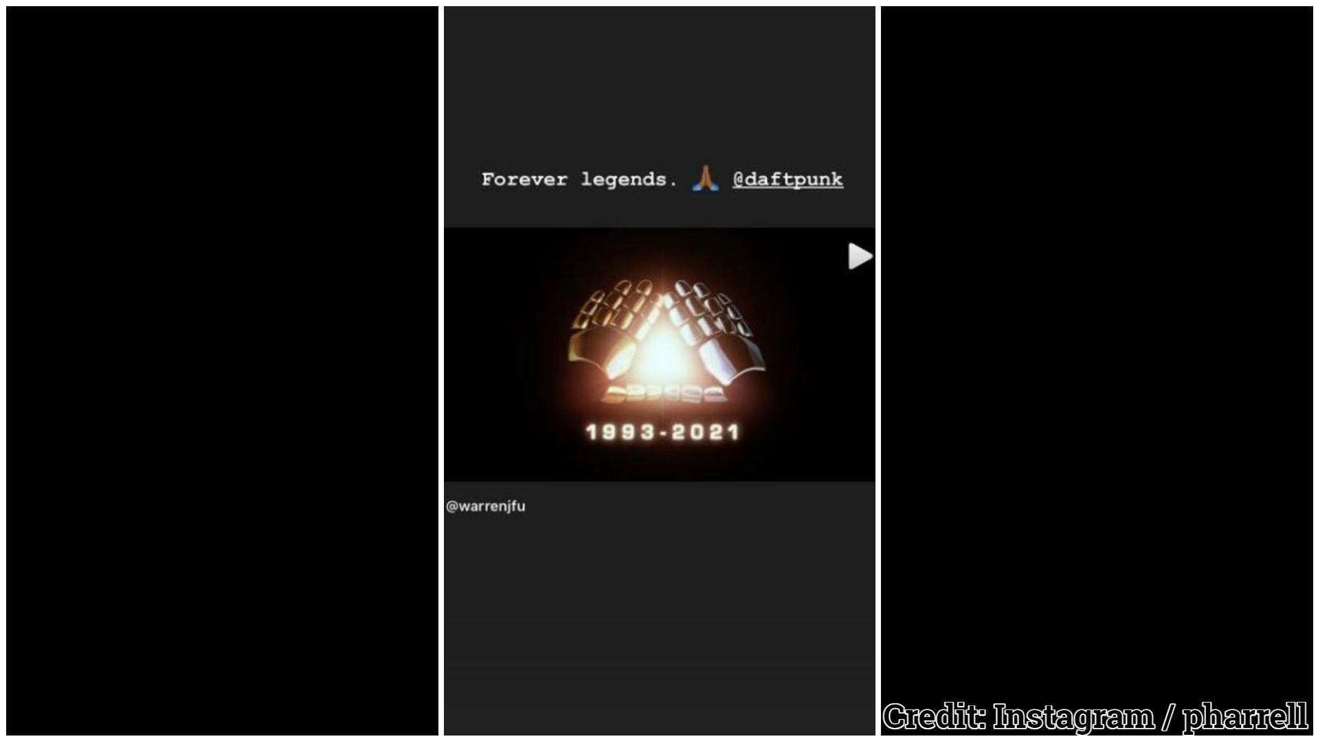 Daft Punk geben Trennung bekannt: So reagieren Pharrell Williams & Co. Pharrell Williams hat mit Daft Punk zusammengearbeitet.
