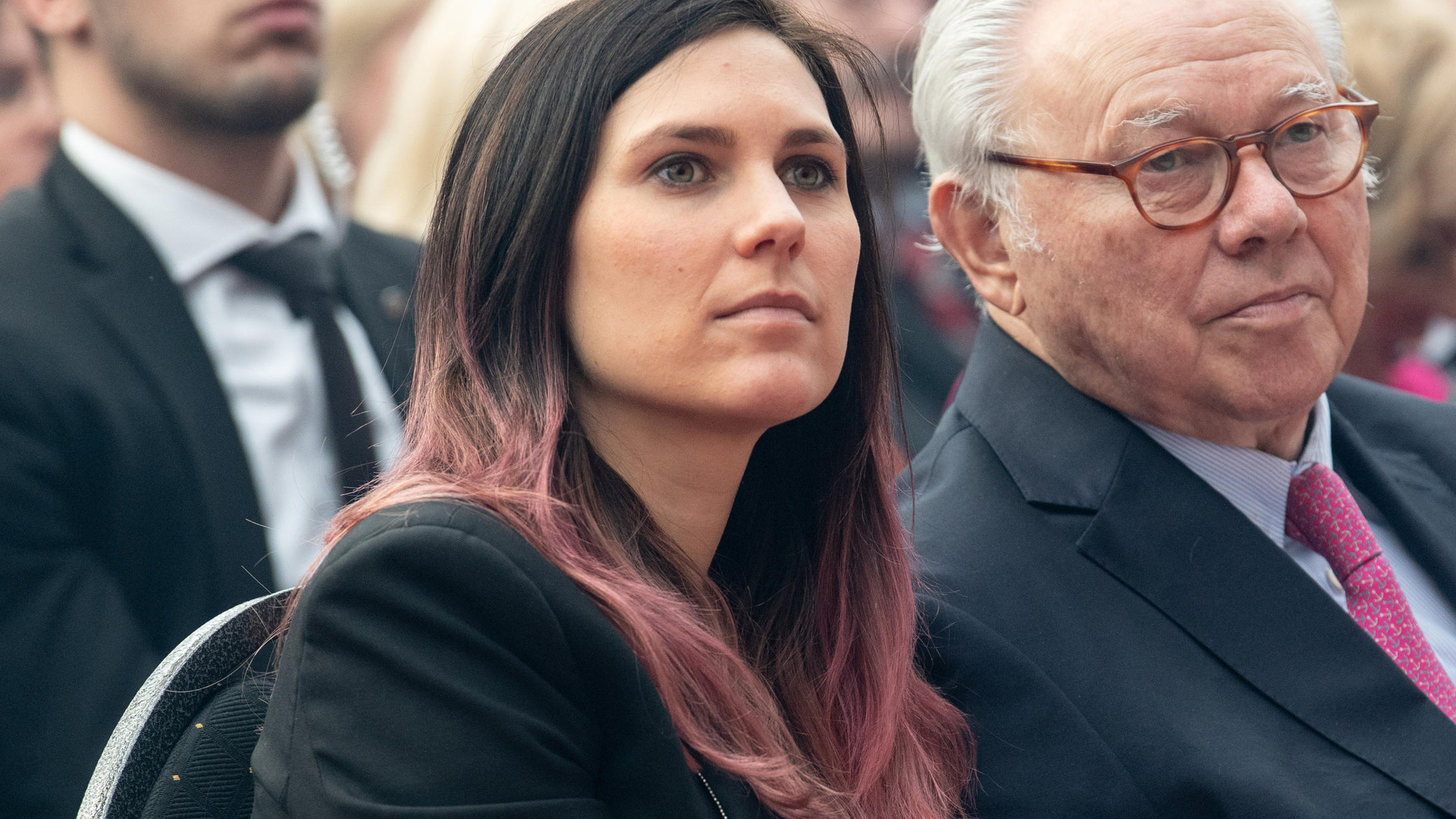 Mit nur 29 Jahren: Die Burda-Erbin Elisabeth Furtwängler ist die jüngste Milliardärin Deutschlands Burda-Erbin Elisabeth Furtwängler, die als jüngste Milliardärin Deutschlands gilt, an der Seite ihres Vaters, des Verlegers Hubert Burda.