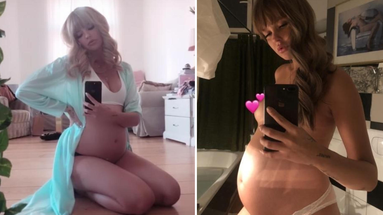 Bonnie Strange zeigt Babybauch-Bilder: Ist sie wieder schwanger? Bonnie Strange