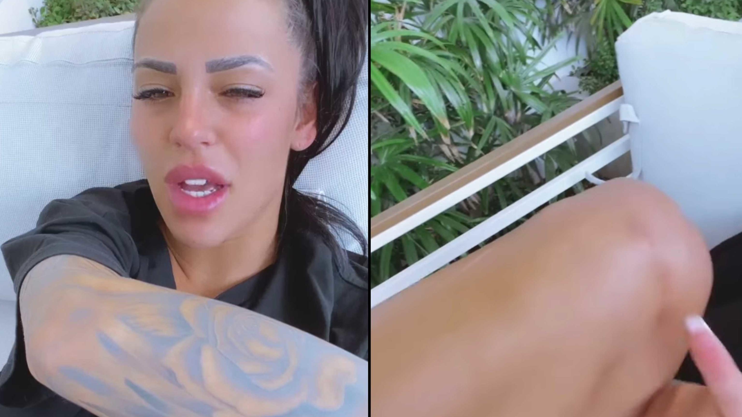 Ex-„Love Island“-Star Elena Miras: Badezimmer-Unfall im Liebes-Urlaub Elena Miras hatte einen kleinen Unfall im Dubai-Urlaub