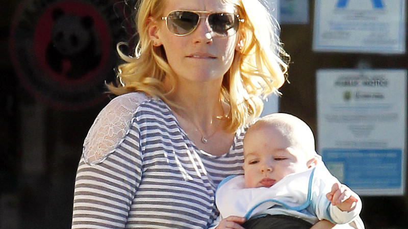 January Jones: Das ist ihr kleiner Sohn Xander January Jones: Das ist ihr kleiner Sohn Xander