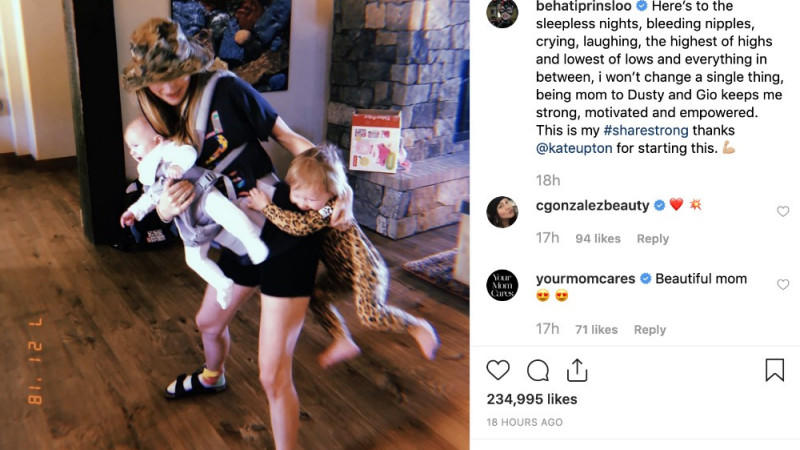 Behati Prinsloo: Kinderwunsch Behati Prinsloo: Kinderwunsch
