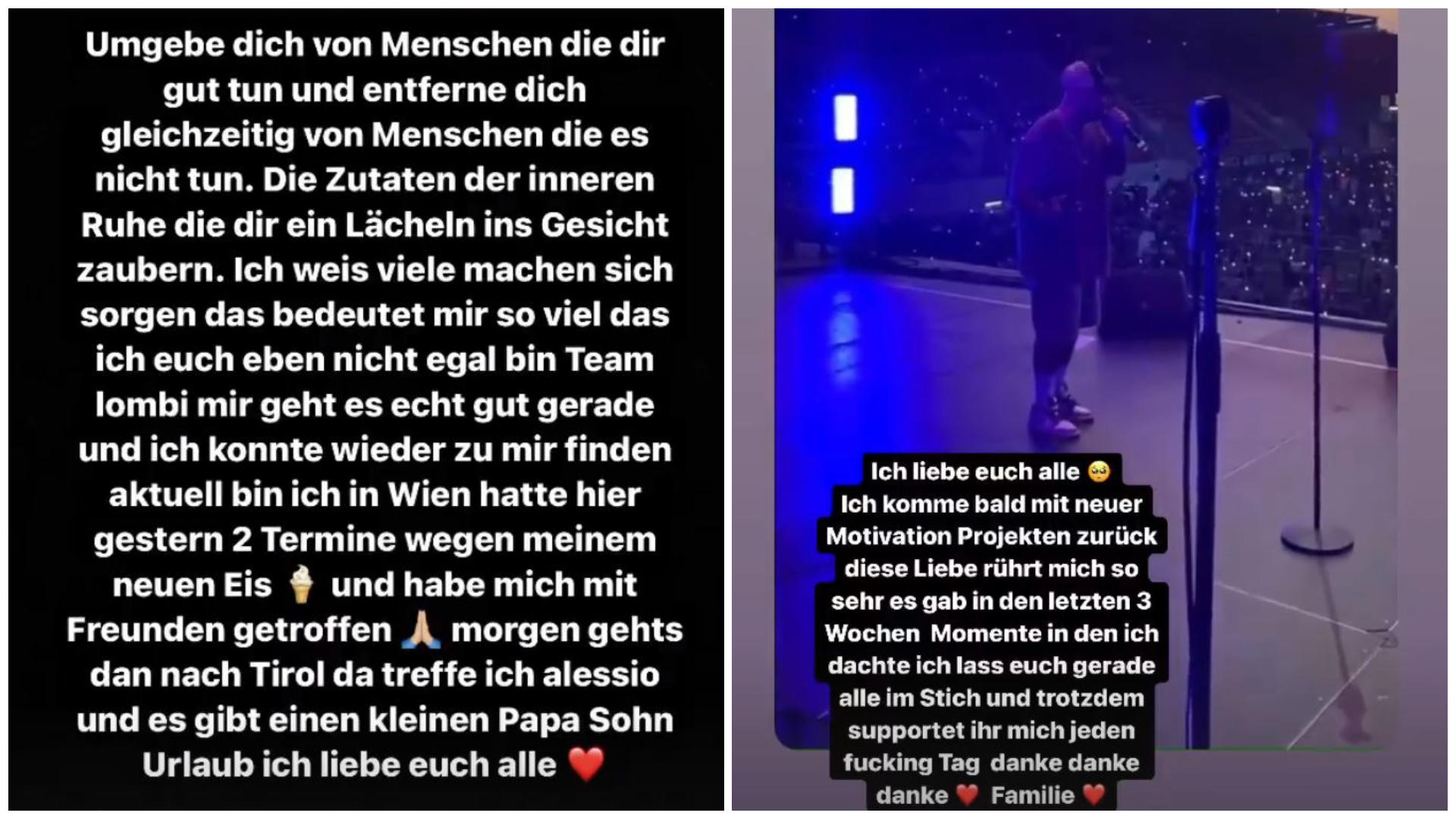 Pietro Lombardi schickt Lebenszeichen aus seiner Social-Media-Pause Pietro meldet sich mit einem ersten Update aus seiner Social-Media-Auszeit.