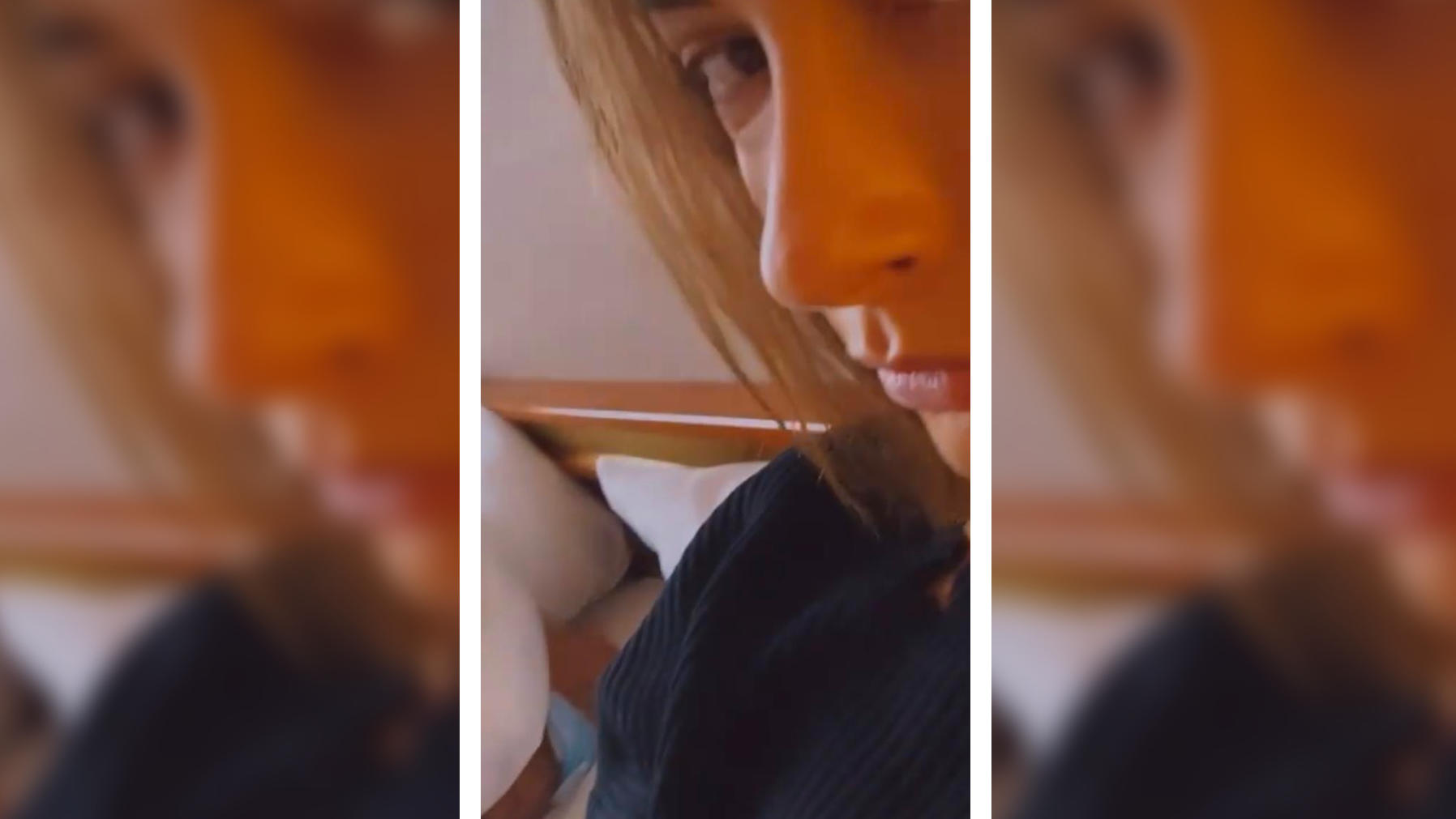 Ex-Bachelor-Star Jennifer Lange: Selfie aus dem Bett mit neuem Freund Dari Jennifer Lange im Bett mit Darius Zander