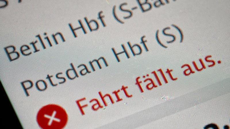 S Bahn Streik Streik bei der Bahn Ersatzfahrplan soll