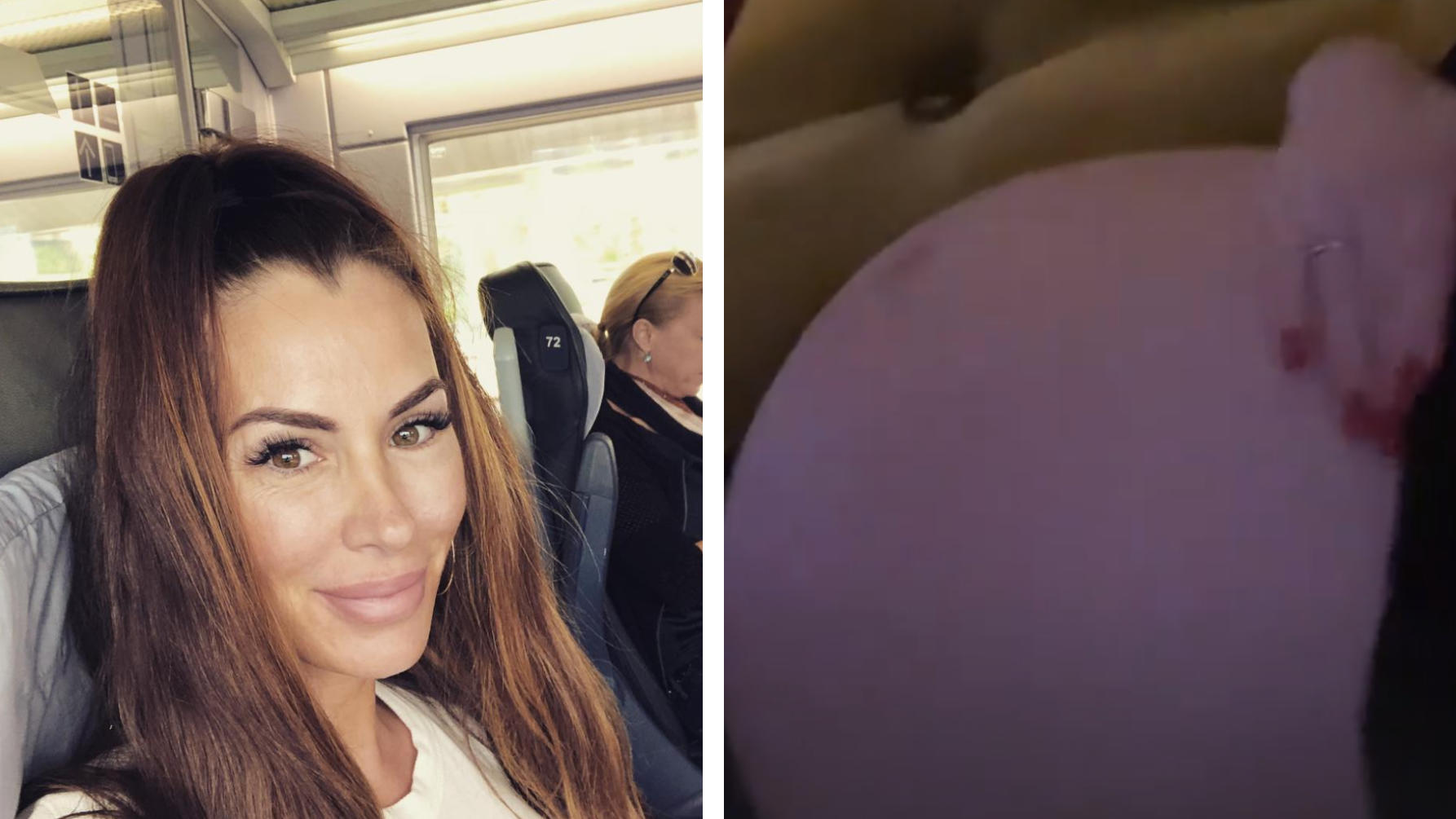 Panik bei Anna-Maria Ferchichi: Geburt ihrer Drillinge rückt näher Anna-Maria Ferchichi zeigt ihren Babybauch.