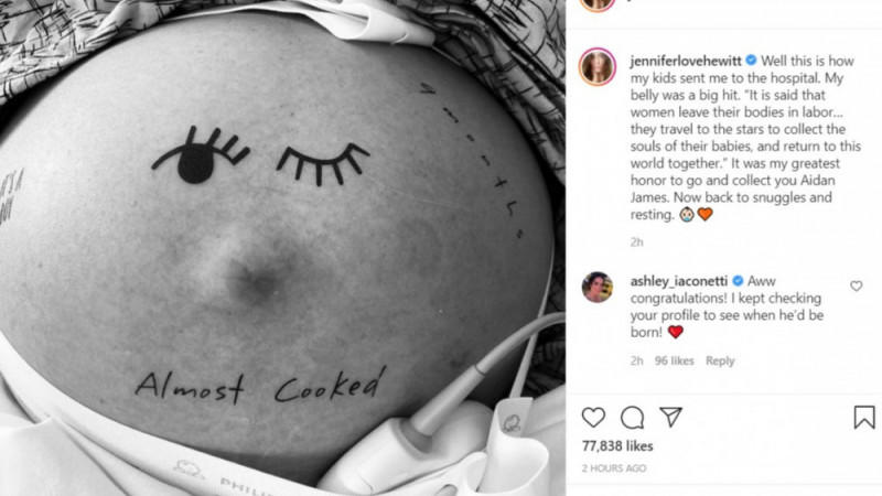 Jennifer Love Hewitt: Baby Nummer 3 ist da! Jennifer Love Hewitt: Baby Nummer 3 ist da!