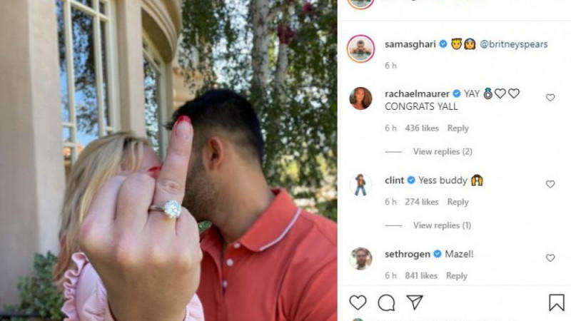 Britney Spears: Verlobung mit Sam Asghari! Britney Spears: Verlobung mit Sam Asghari!