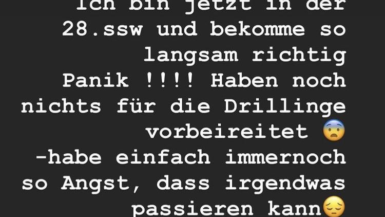 Panik bei Anna-Maria Ferchichi: Geburt ihrer Drillinge rückt näher Anna-Maria meldet sich mit einem aufgewühlten Baby-Update.