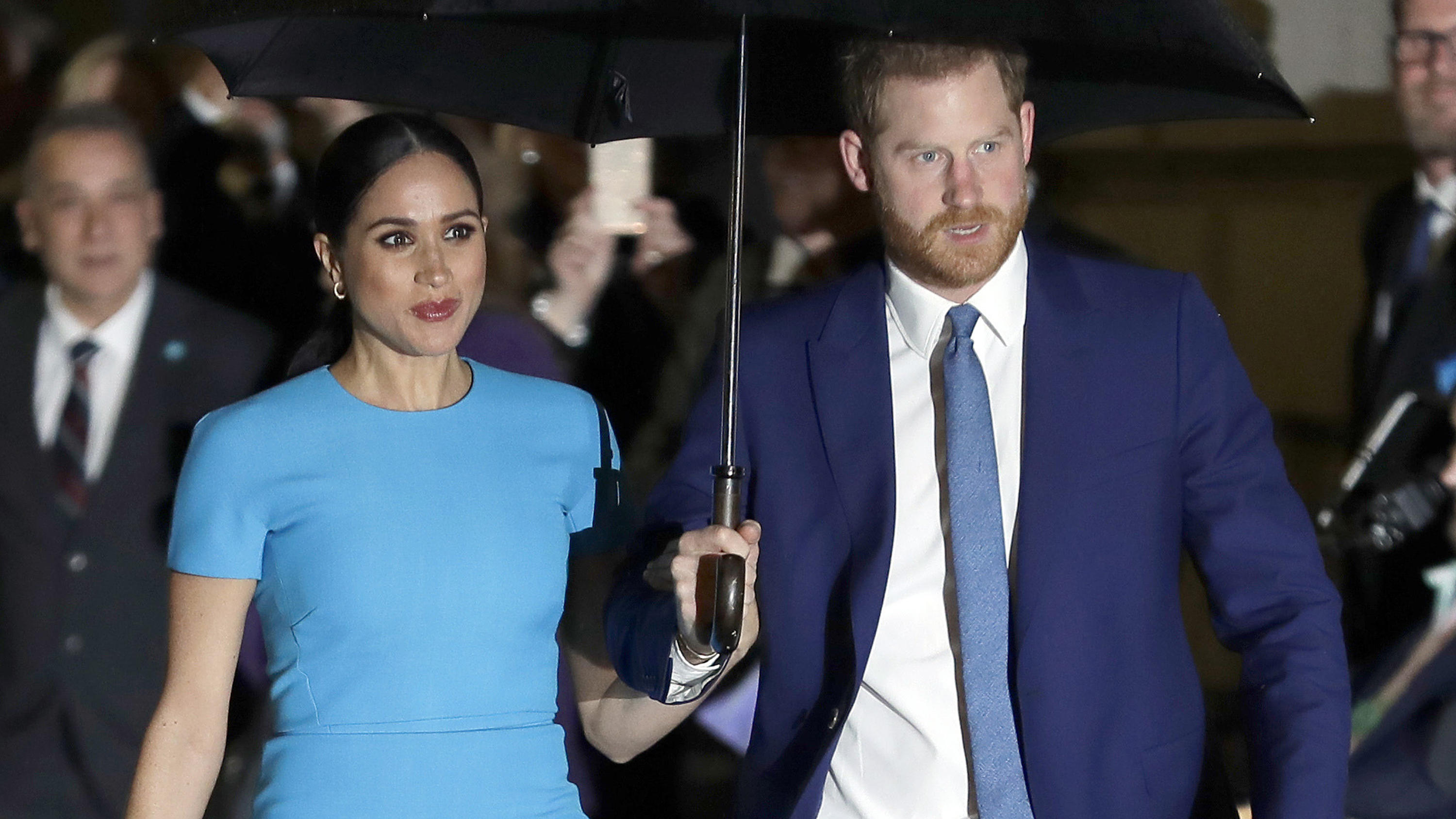 Thomas Markle findet: Meghan & Harry sind gegenüber Kindern "furchtbar unfair" Prince Harry und Meghan bei den jährlichen Endeavour Fund Awards in London im März 2020.