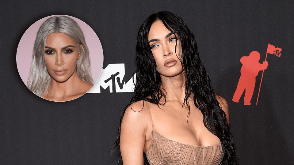 Neuer Look! Megan Fox sieht jetzt aus wie Kim Kardashian Megan Fox bei den MTV Video Music Awards 2021 in New York,