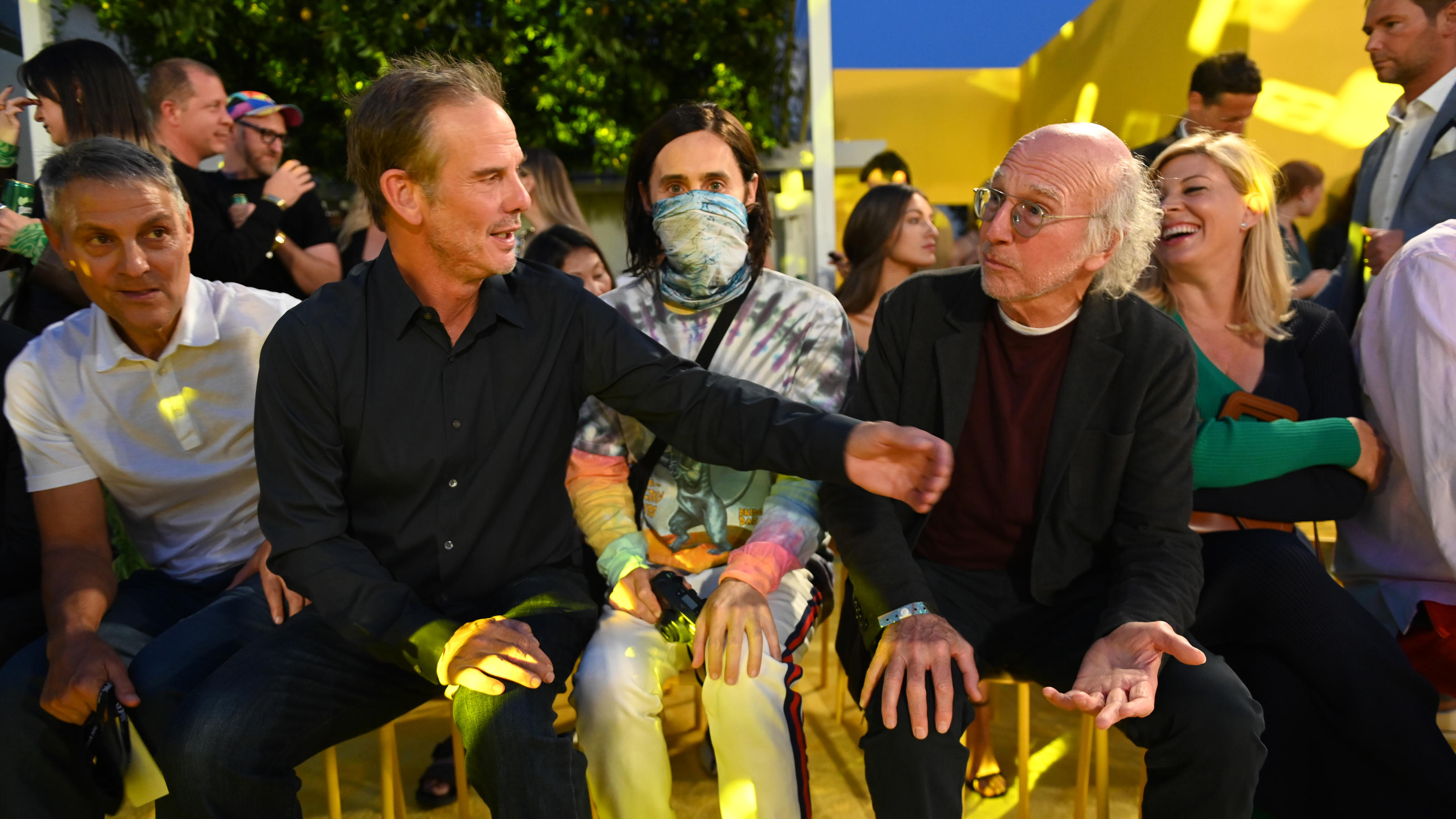 "Habe Tränengas abbekommen": Jared Leto gerät aus Versehen in Mega-Protest Jared Leto bei einer Fashion Show während der New York Fashion Week im September 2021