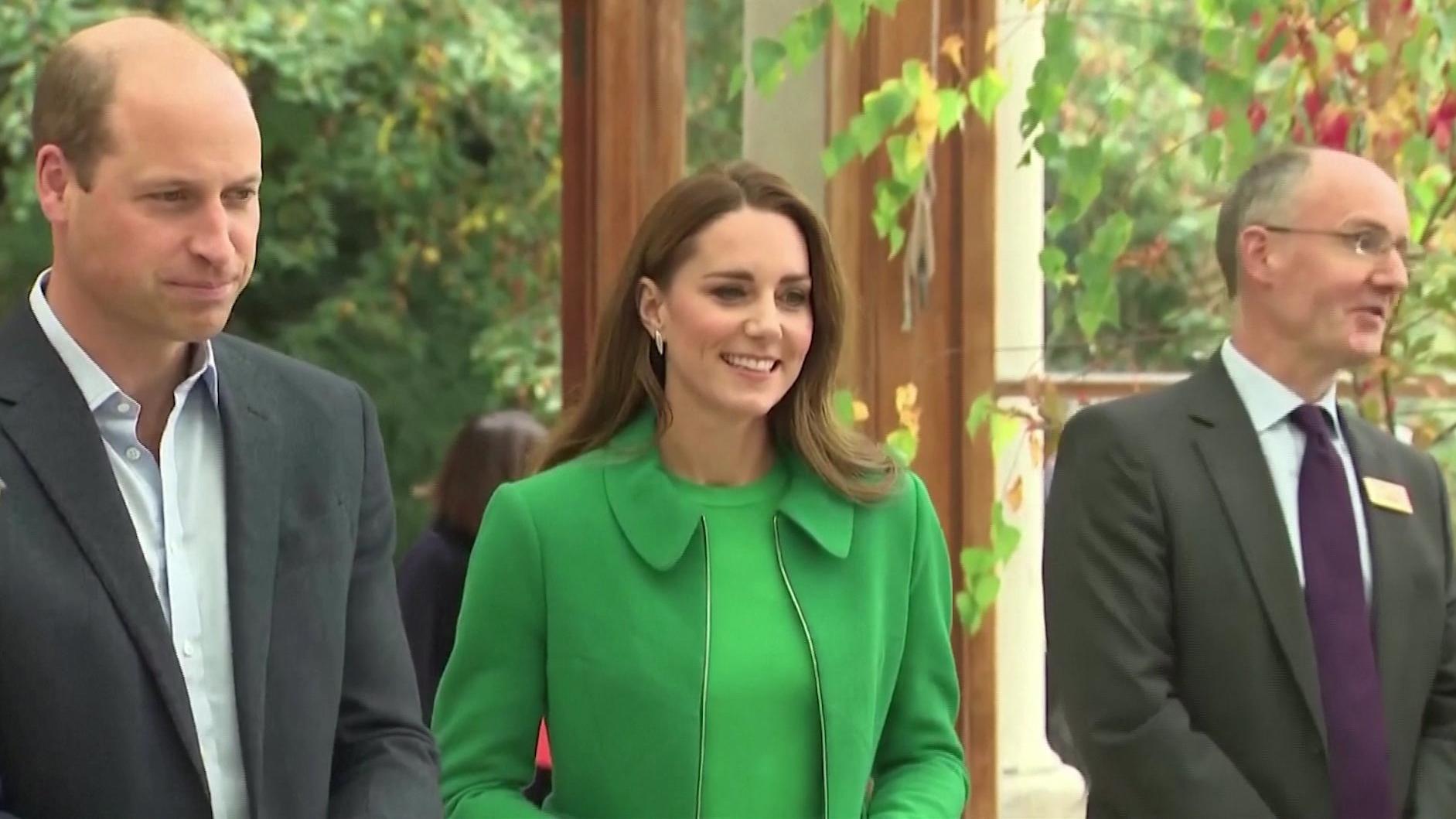 Herzogin Kate strahlt in Grün - und Prinz William ist ja auch noch da! Prinz William und Herzogin Kate beim "Generation Earthshot"-Event in London