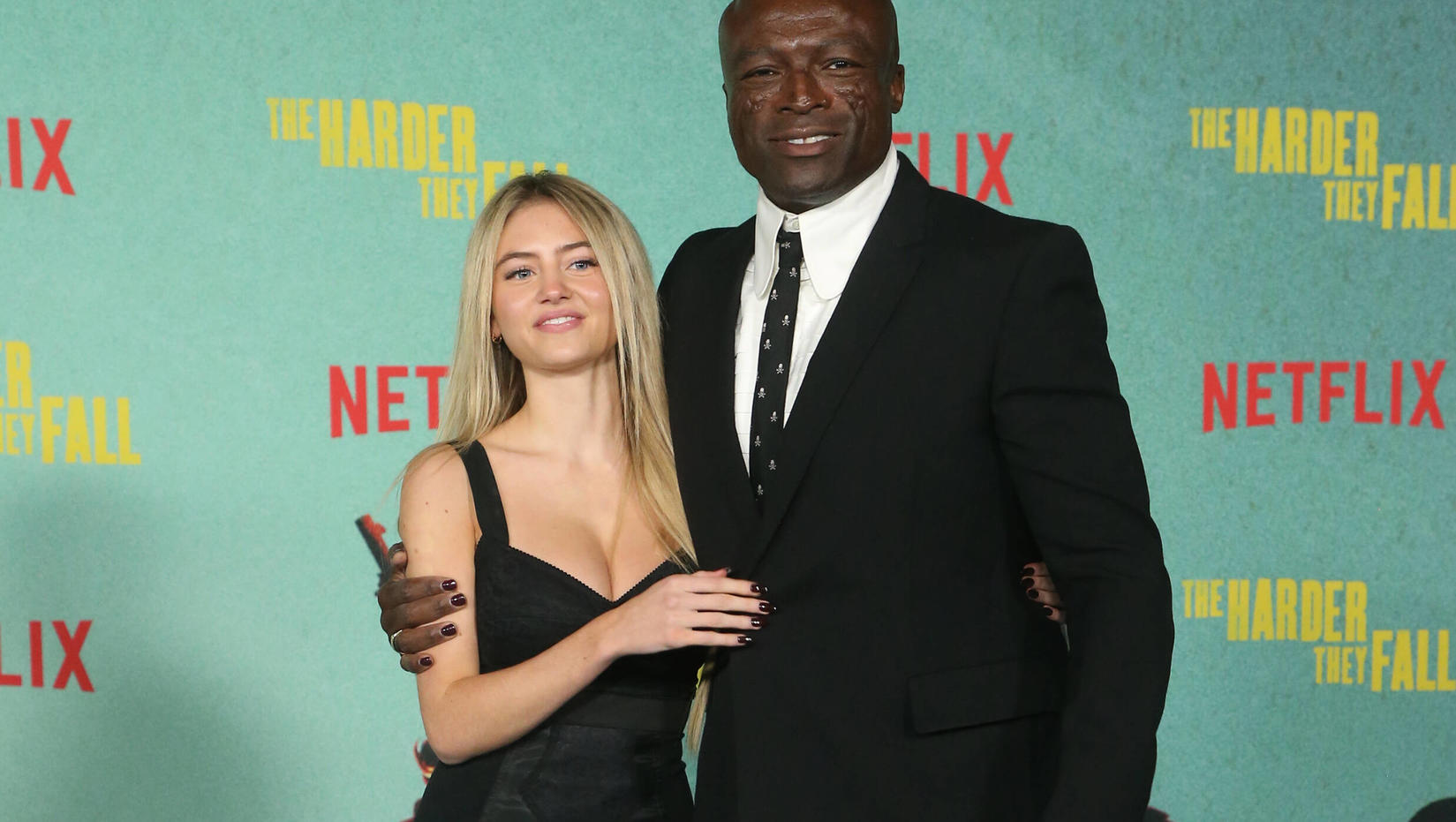 Leni Klum: Süße Liebeserklärung an Papa Seal Los Angeles Special Screening Of The Harder They Fall Featuring: Leni Olumi Klum, Seal Where: Los Angeles, California, United States When: 13 Oct 2021 Credit: Faye s Vision/Cover Images PUBLICATIONxNOTxINxUKxFRA Copyright: xx 50765758