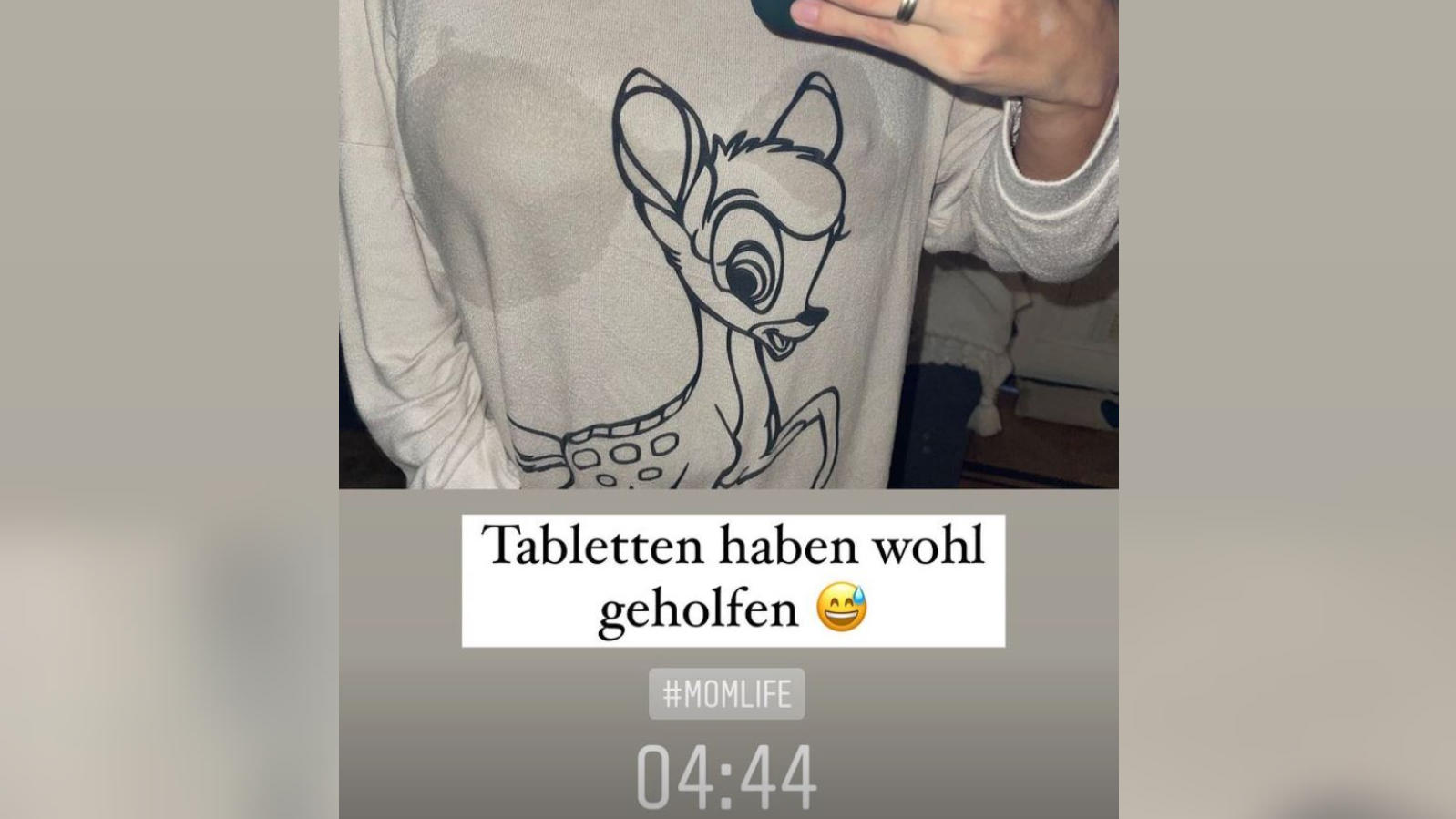 Heftiger Milcheinschuss: Yeliz Koc zeigt unglamouröses Mama-Leben Yeliz Koc zeigt ihren Milcheinschuss