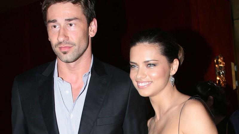 Adriana Lima zum zweiten Mal schwanger Stolze Eltern: Adriana Lima und ihr Gatte Marko Jaric.