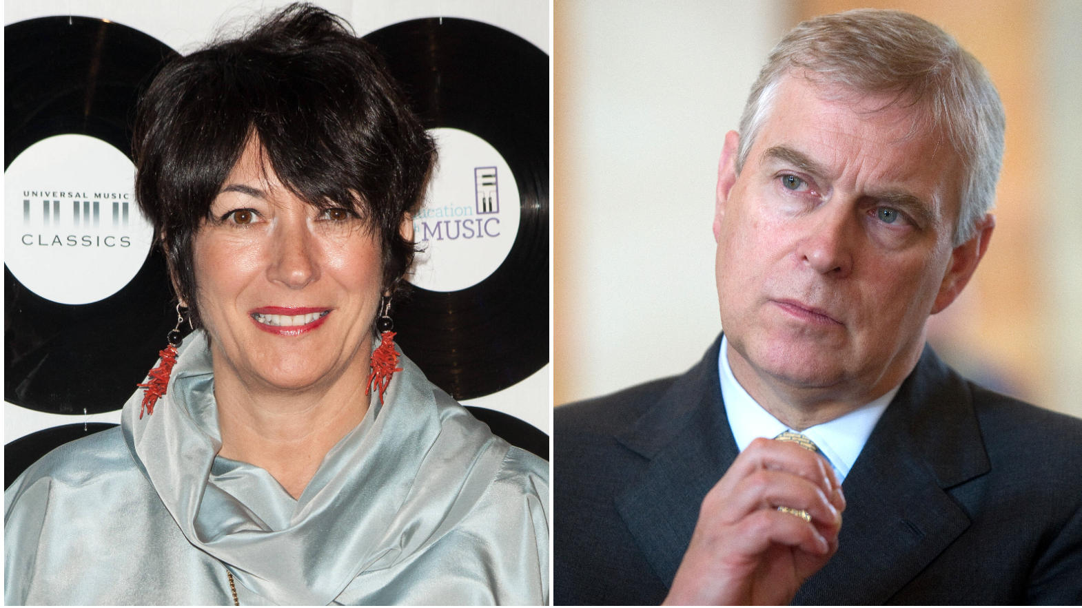 Epstein-Komplizin Ghislaine Maxwell behauptet: Das Skandal-Foto von Prinz Andrew ist ein Fake! Ghislaine Maxwell, Prinz Andrew