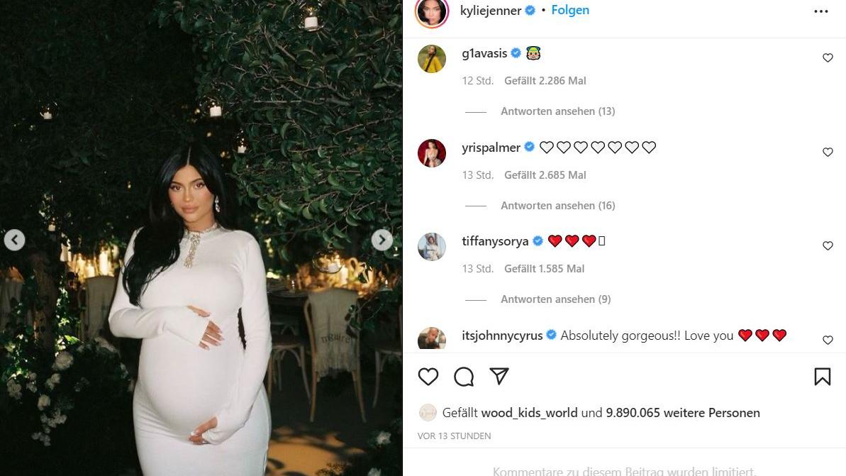 Bald ist es soweit: Kylie Jenner zeigt ihre Baby-Shower-Party Kylie Jenner teilt Ausschnitte von ihrer Baby-Party.