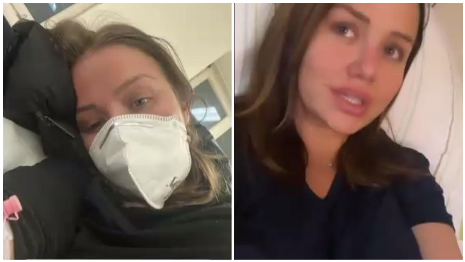 Zusammenbruch im Nagelstudio: Darum liegt Kim Gloss im Krankenhaus Kim Gloss meldet sich aus dem Krankenhaus.