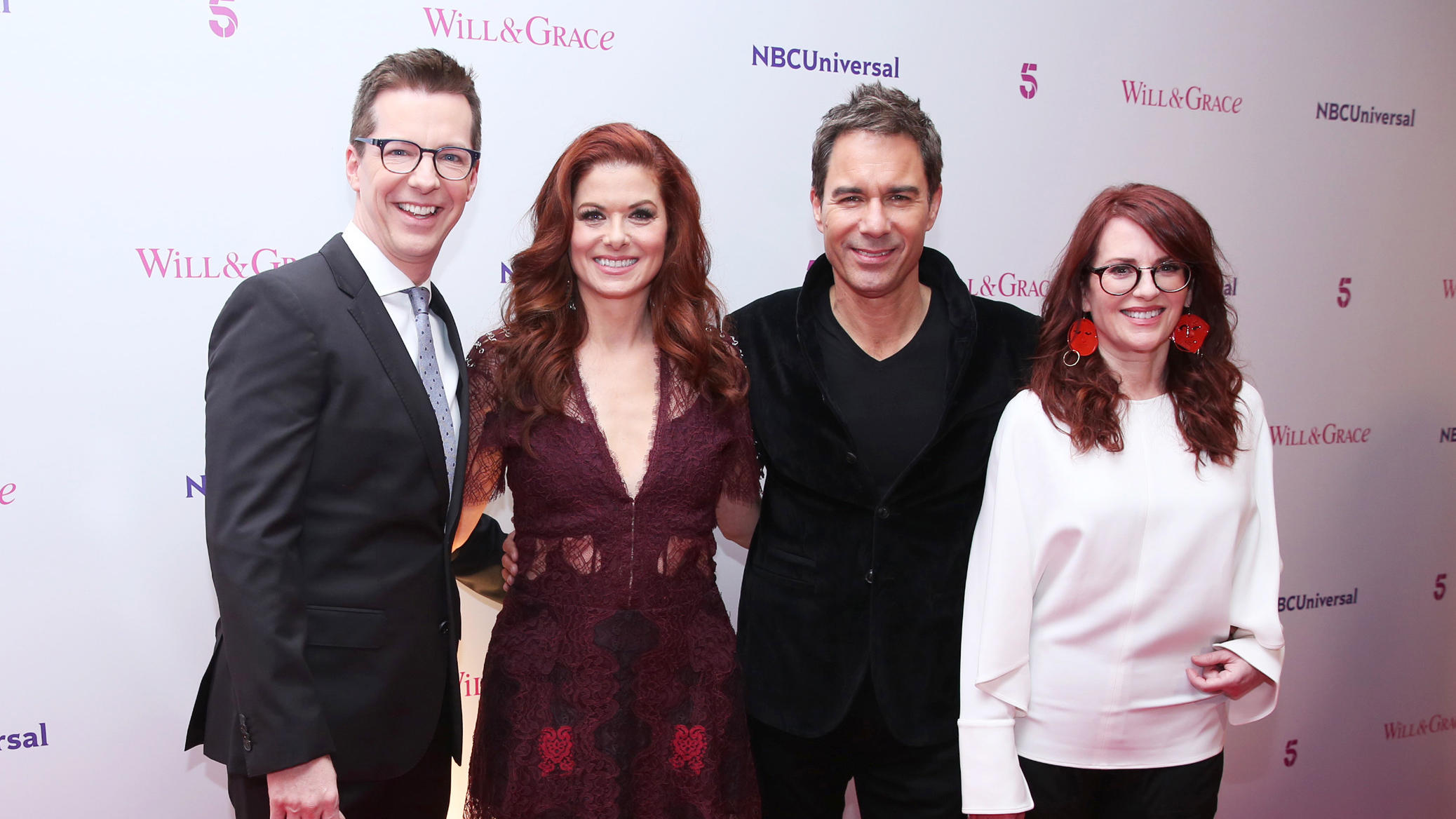 Kult-Sitcom „Will & Grace“: Das machen Debra Messing und Co. heute Sean Hayes, Debra Messing, Eric McCormack and Megan Mullally from the cast of "Will & Grace"