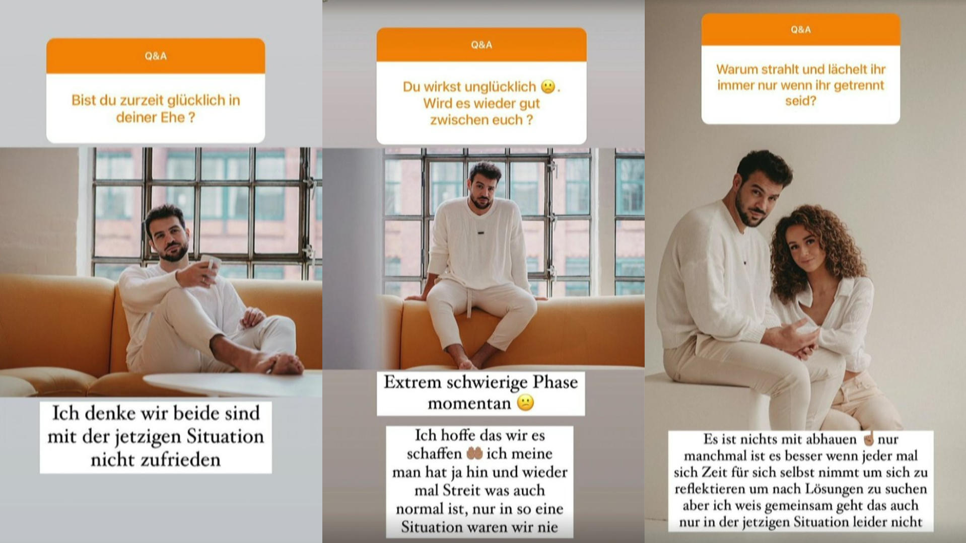 Yasin und Samira Cilingir: Steht ihre Ehe kurz vor dem Aus? Yasin beantwortet bei Instagram Fragen zu seiner Ehe