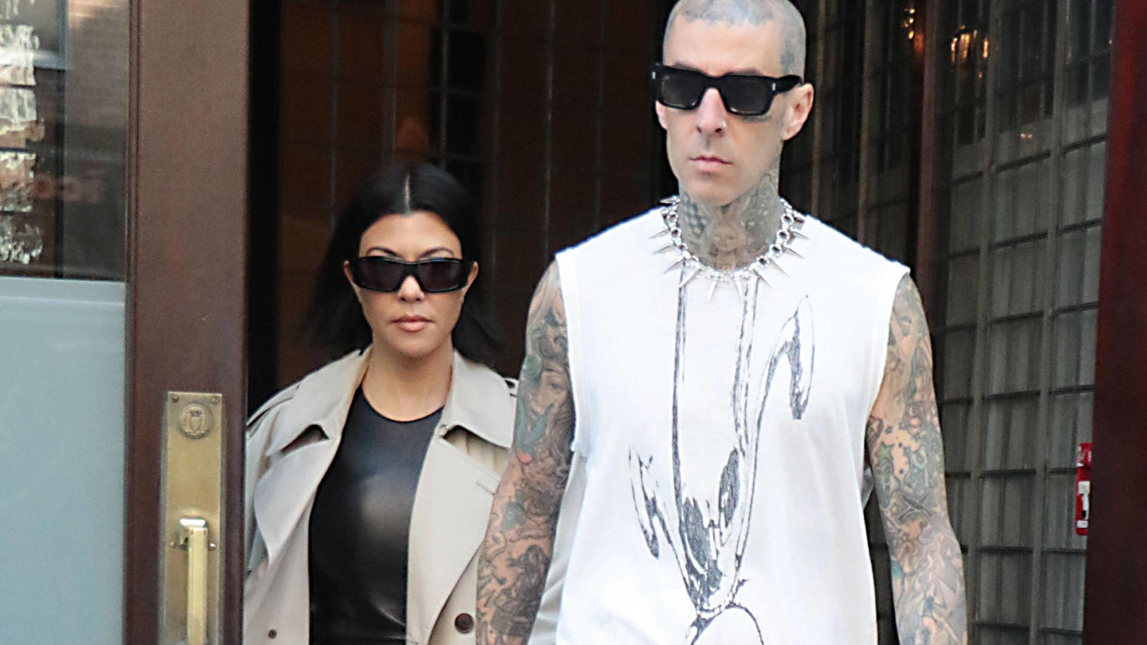 Medizinischer Notfall bei Travis Barker: Kourtney Kardashian folgt Blink-182-Drummer ins Krankenhaus Kourtney Kardashian und Travis Barker