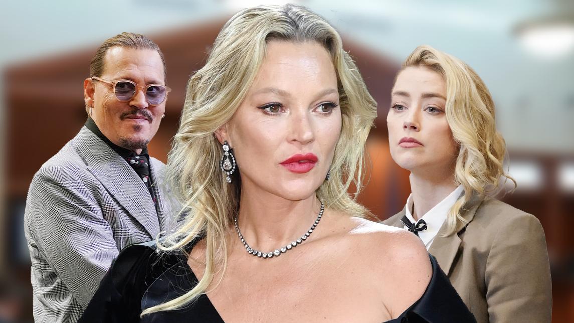 Kate Moss über Johnny Depps Prozess: "Ich musste die Wahrheit sagen" Kate Moss erinnert sich in einem Interview an ihre Aussage im Prozess zwischen Johnny Depp und Amber Heard.