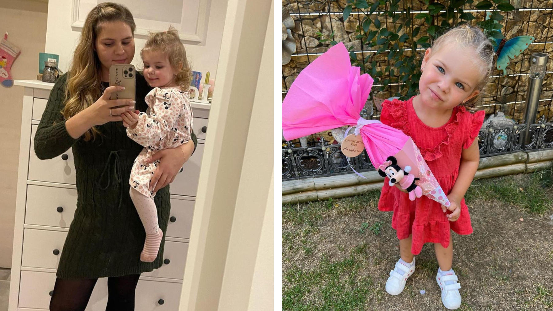 Sylvana Wollnys Mamaherz hüpft! Tochter Anastasia geht jetzt in den Kindergarten Kindergarten-Debüt für die Mini-Wollny