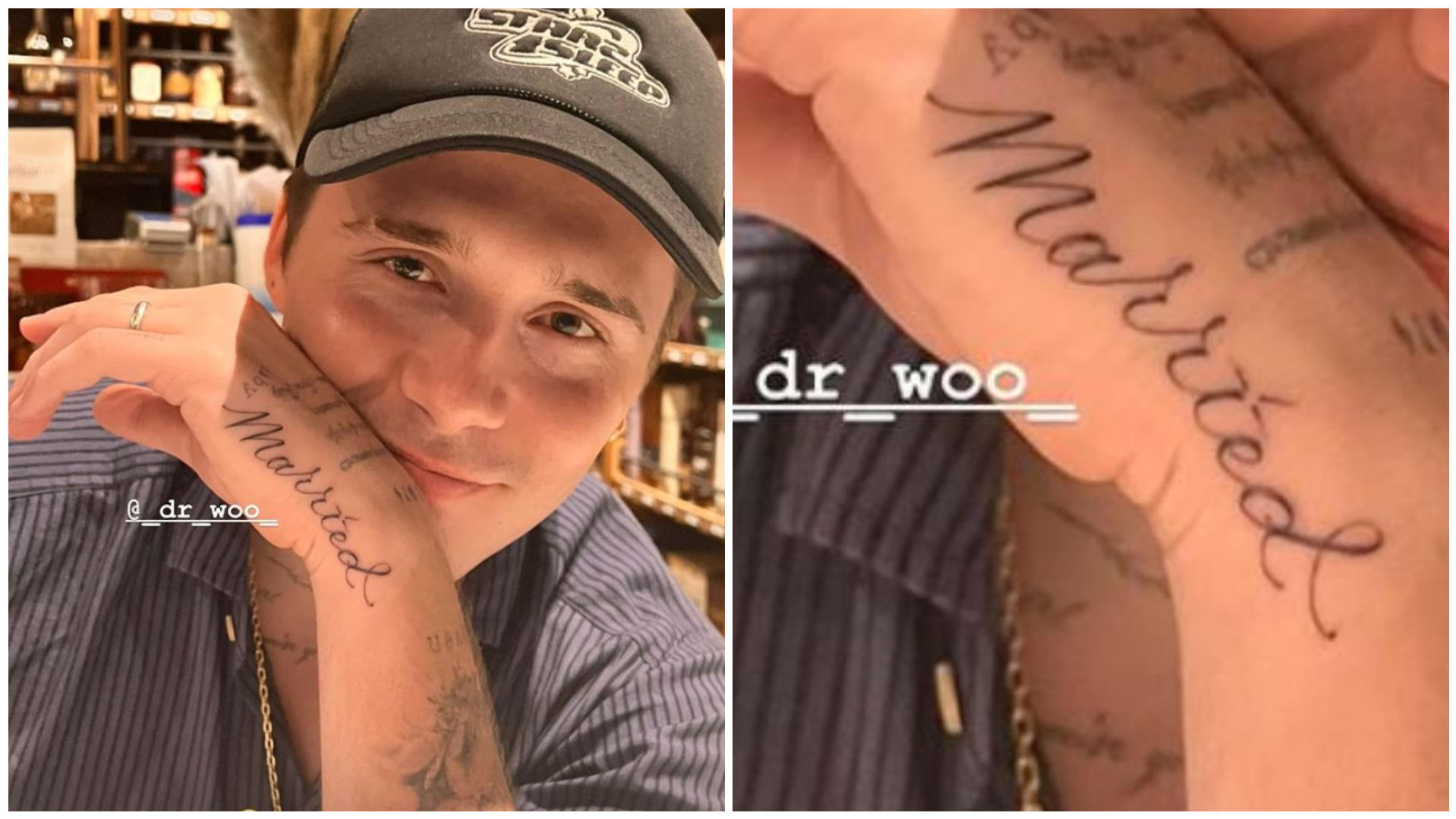 Brooklyn Beckham hat sich schon wieder ein "Married"-Tattoo verpassen lassen Brooklyn Beckham hat es schon wieder getan: Er hat ein neues Liebes-Tattoo für Nicola.