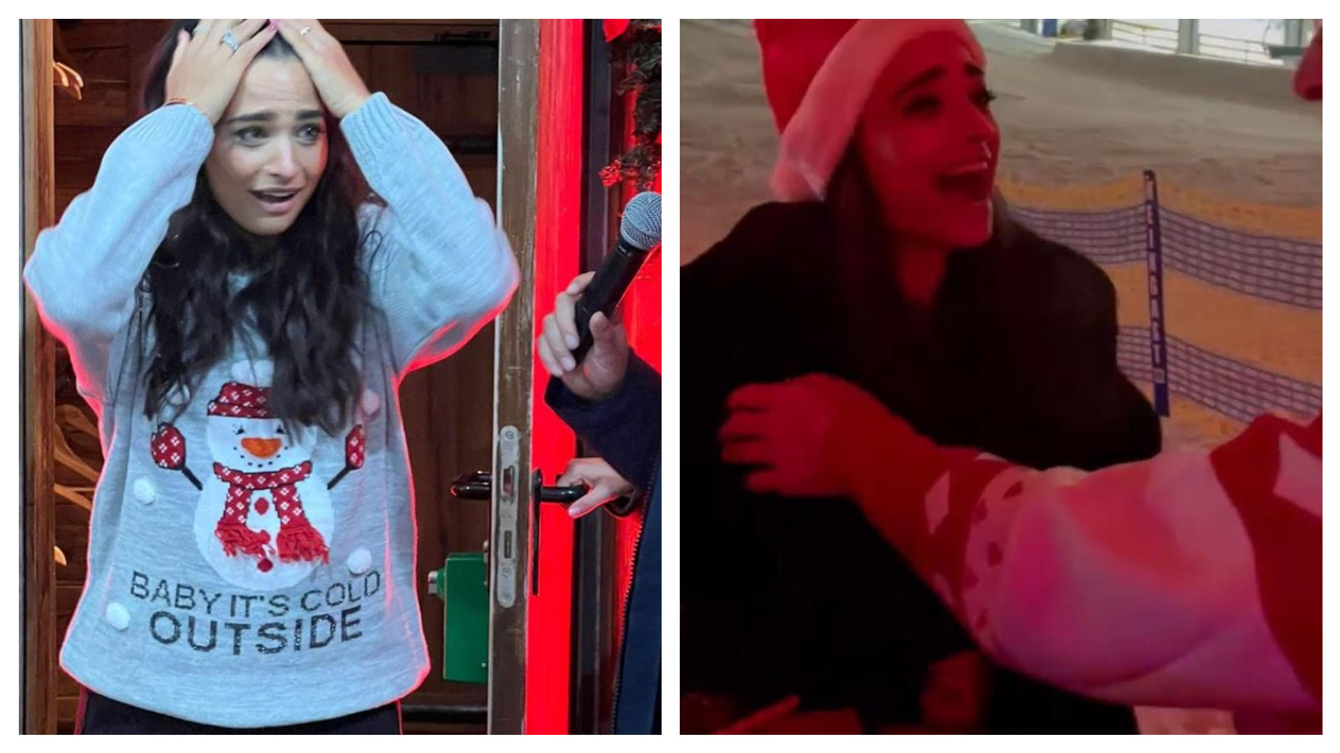 "Merry Birthday": Oliver Pocher überrascht seine Amira mit Weihnachts-Geburtstagsparty "Merry Birthday"-Party für Amira Pocher.