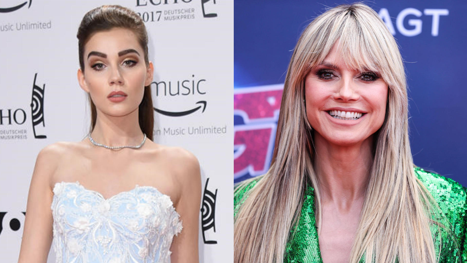 Nathalie Volk schießt gegen Heidi Klum – und verrät ein Detail Nathalie Volk und Heidi Klum.