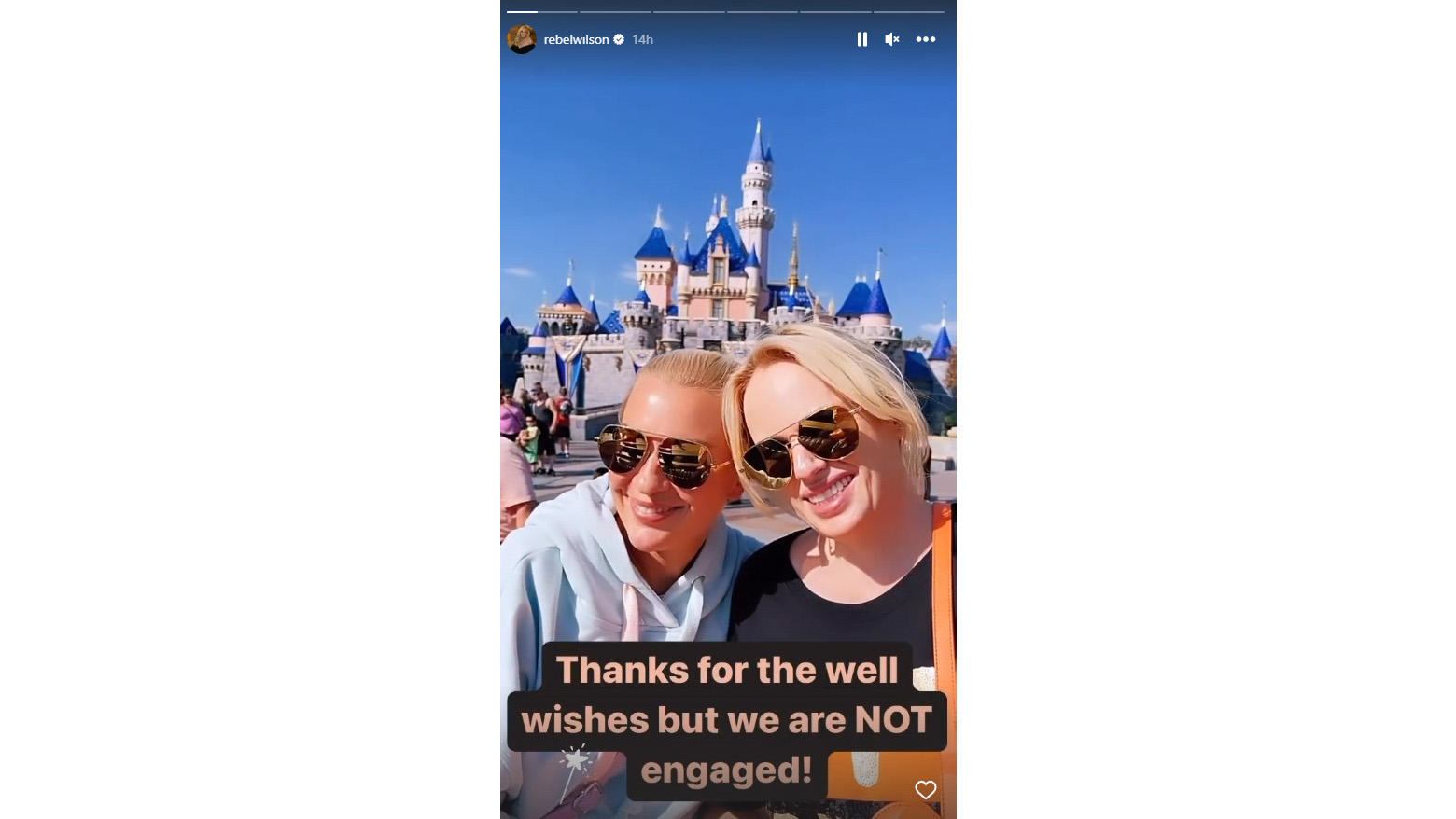 Rebel Wilson und Freundin Ramona Agruma: Verlobung vor dem Disney-Schloss? Rebel Wilson und Freundin Ramona Agruma im Disneyland